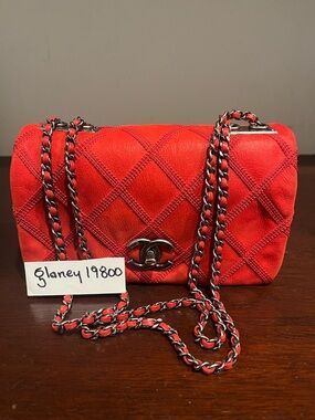 Authentic Chanel Small Diamond Stitch Flap Bag 2013